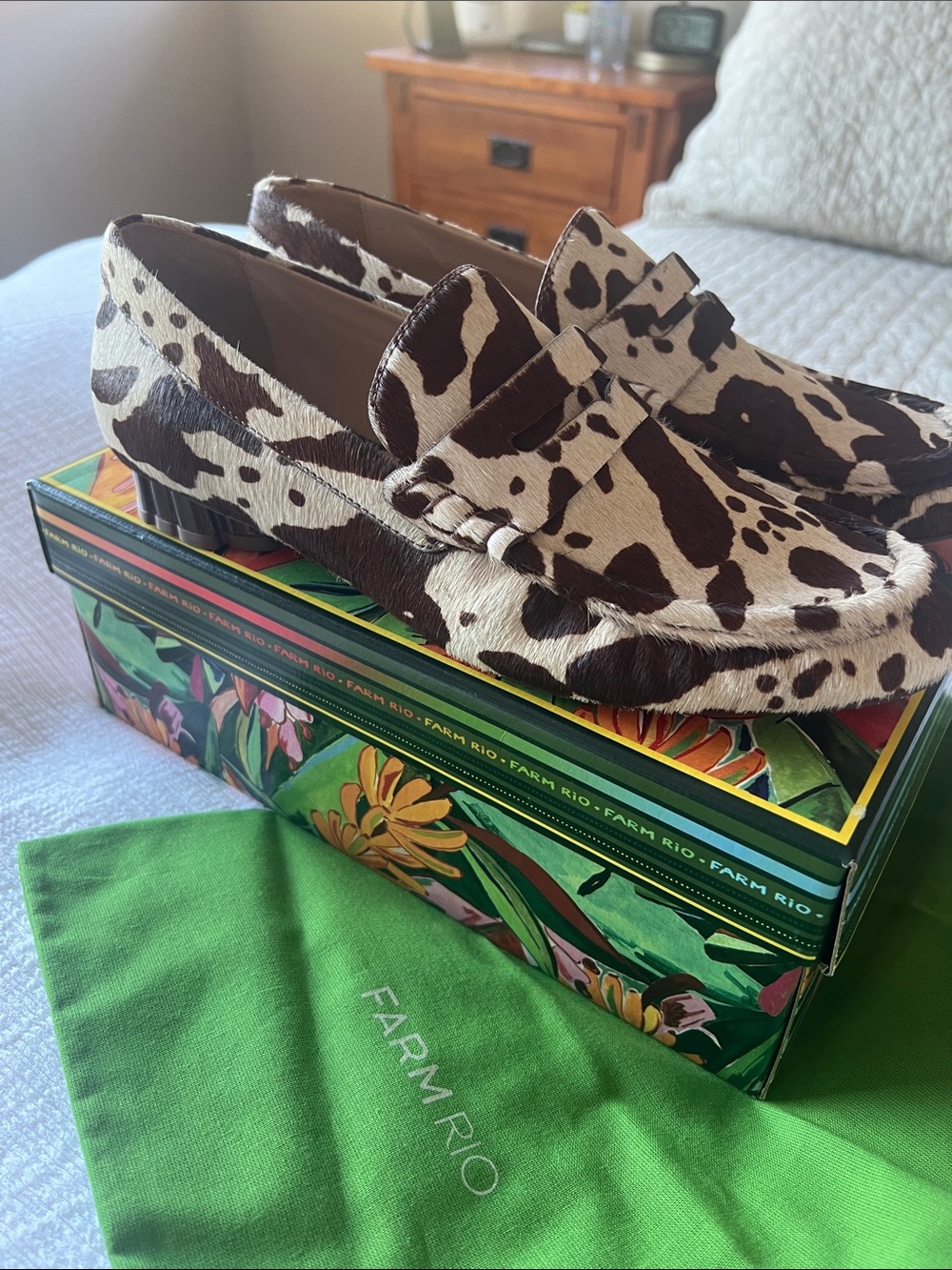 Farm  Rio ‘Monstera’ Loafers - Picture 3 of 9